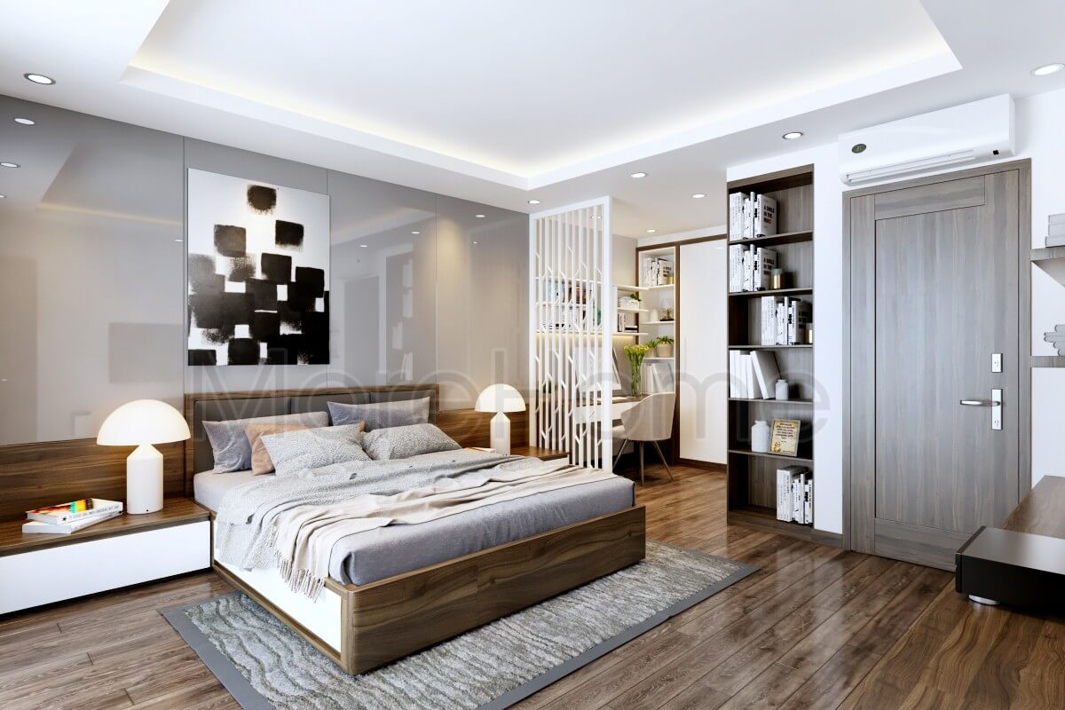 Giường ngủ chung cư hiện đại Giường ngủ chung cư hiện đại