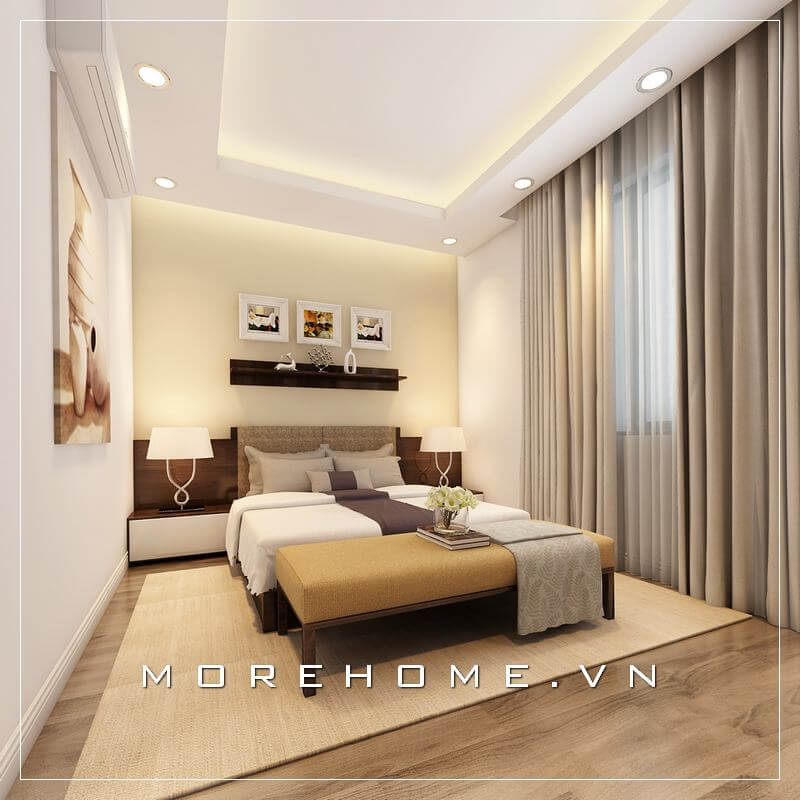 Giường ngủ chung cư hiện đại Giường ngủ chung cư hiện đại