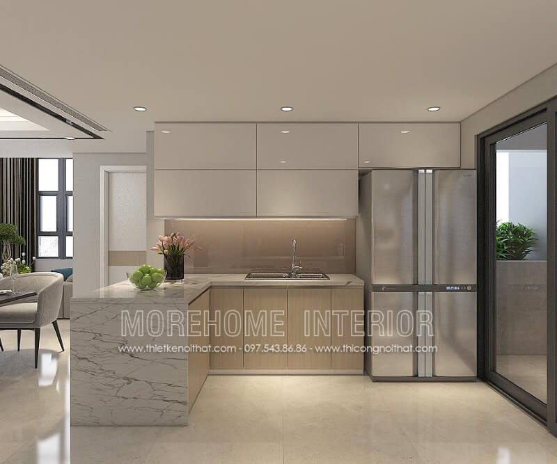 Mẫu tủ bếp giá rẻ đẹp và sang trọng. Tủ bếp đẹp